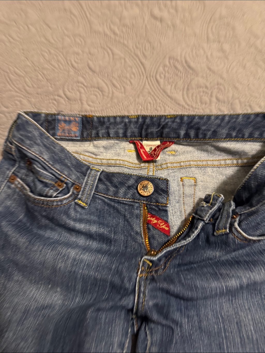Vintage Lucky Brand Medium Blue Denim Bootcut Jeans